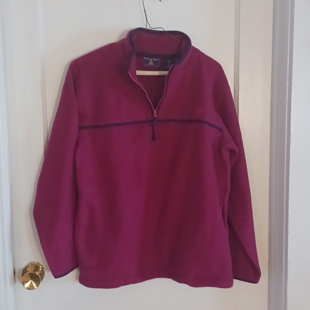 Bugle Boys Snow Fleece pull over Women's size medium